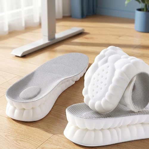 Plantillas de espuma viscoelástica absorbentes de impactos gris miniatura 3