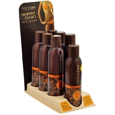 Body Drench Quick Tan Tanning Mist Sunless Tanner Sun Kissed Spray (7 Pieces) Cover