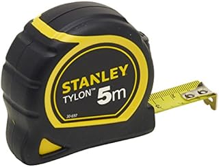 Stanley 1-30-697"Tylon" Tape Measure with Anchor, Black/Yellow, 5 m/19 mm
