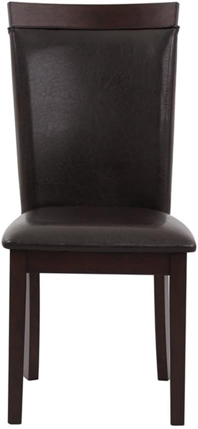Lexicon Gresham 42.5" Dia Round Dining Table Set, 5-Piece Pack, Espresso