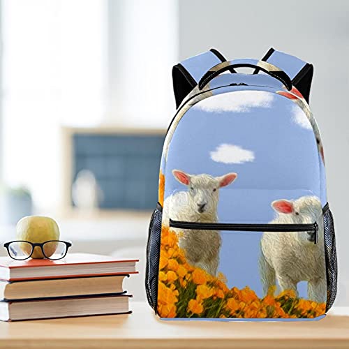 Sac à dos agneau contre la monotonie des sacs d'étudiant classiques