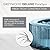 Intex PureSpa Greywood Deluxe 85" x 25" Outdoor Portable Inflatable 6 Person Round Hot Tub Spa with Bubble Jets, Hardwater Treatment, Filter and Cover