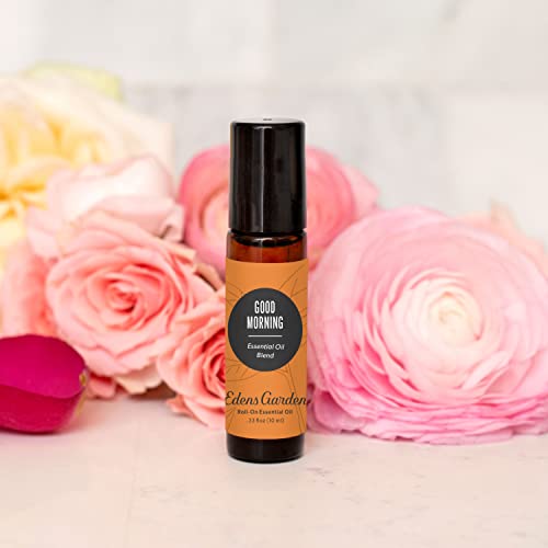 Edens Garden Good Morning Essential Oil Blend, 100% Pure & Natural Premium Best Recipe Therapeutic Aromatherapy Essential Oil Blends, Pre-Diluted 10 ml Roll-On - Image 3