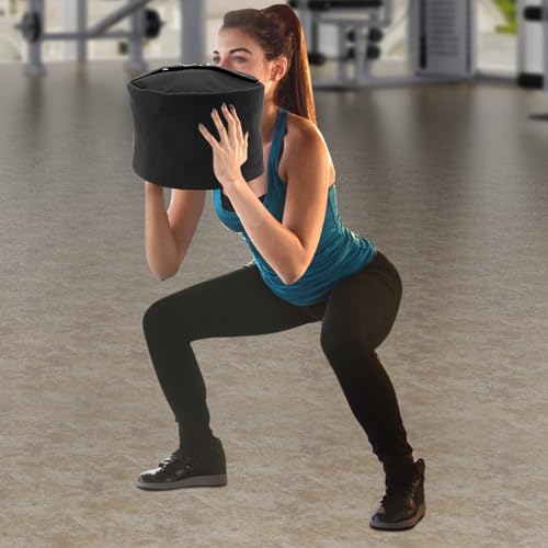 BENTFL 150lbs Training Sandbag, Heavy Duty Workout Sandbags, Fitness Sandsack for Training, Fitness, Lifting, 40 x 30cm