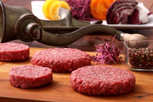 Broadleaf Australian Wagyu Beef Patties, 2 oz, Kobe-Style Round, 80 Count Box