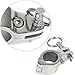 YANYUCB Bimini Top Jaw Slide Marine Stainless Steel 316 Heavy Duty Boat Bimini Canopy Fitting Hardware Tube Marine Boat, Yacht 2 Pack (1-1/4 inch)