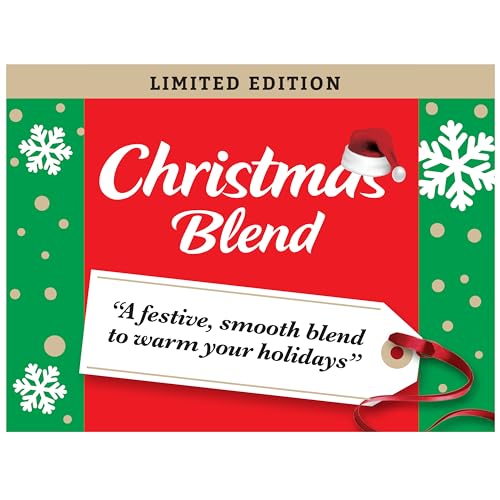 Image of Community Coffee Christmas Blend, 10 Count Coffee Pods, Medium Roast, Compatible with Keurig 2.0 K-Cup Brewers, 10 Count (Pack of 1)