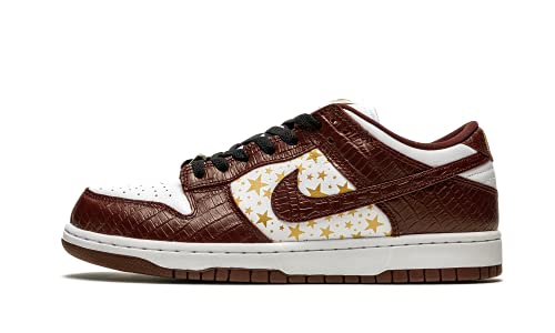 NIKE SB Dunk Low Tie-Dye Rayguns 2019 - Tenis para Hombre, Color Negro, Talla Bq6832 001, Blanco/Dorado metálico/Barkroot B, 5.5 UK, Blanco Metálico Dorado Barkroot B, 39 EU
