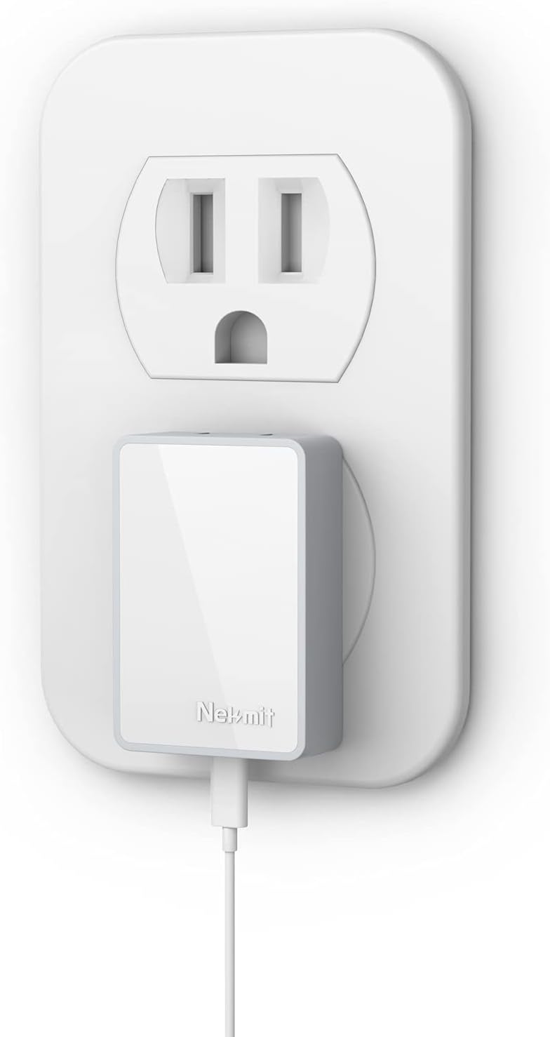 Nekmit 20W USB C Charger, PD 3.0 Fast Charger with Foldable Plug, Compatible with iPhone 15/14 Pro/14 Mini/13/13 Pro/12/12 mini/12 Pro/12 Pro Max/11, Galaxy, Pixel 7/6, iPad Pro, and More