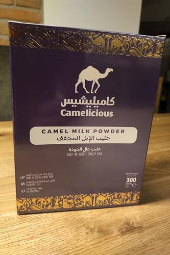 300g de leche de camello en polvo original de Dubái - GARANTÍA DEL MEJOR PRECIO - Cura de bebida - Leche de camello en polvo (300g)