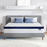 Avenco 10 Inch Twin Mattress in a Box, Hybrid Twin Size Mattresses for Pain Relief & Motion Isolation, CertiPUR-US Certified