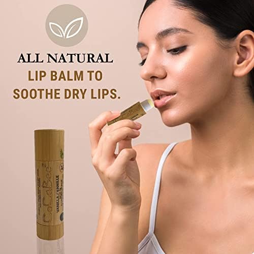 Miniatura 8 de Chapstick Bálsamo labial hidratante labial para labios secos y agrietados, bálsamo labial 100% orgánico para labios suaves y brillantes, bálsamo