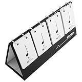 Portable et pratique : sa taille compacte permet un transport facile, peut s'entraîner en déplacement, cartes flash de musique pour la pratique, cartes d'entraînement rythme