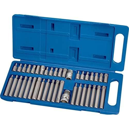 Draper TX-STAR 40 Piece Precision Screwdriver Hex Key and Spline Mechanics Bit Set | 3/8 1/2" Square Drive Hand Tools | DIY and Professional Kit | Resistant Plastic Case | 33323 3 Draper TX-STAR 40 Piece Precision Screwdriver Hex Key and Spline Mechanics Bit Set | 3/8 1/2" Square Drive Hand Tools | DIY and Professional Kit | Resistant Plastic Case | 33323 - Image 3