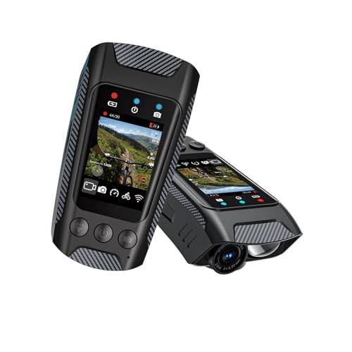 Caméra de vélo double objectif 4K avec boucle automatique