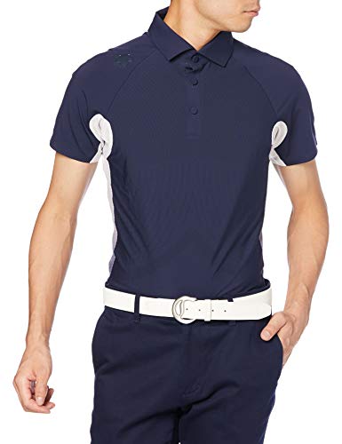 [デサントゴルフ] 半袖シャツ DGMPJA00 メンズ NV00(ネイビー) 日本 O (日本サイズ2L相当)