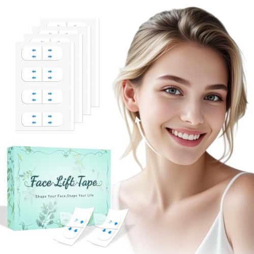 Face Lift Tape, Facelift Tape for Face Invisible, Neck Tape Lift ...