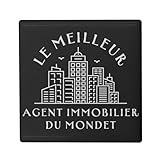 CÉRAMIQUE PREMIUM : Oubliez les magnets souples en plastique qui se cornent. Ce modèle est fabriqué en véritable céramique blanche. Il offre une surface lisse, rigide et brillante qui donne du relief et de l'élégance à l'image imprimée.