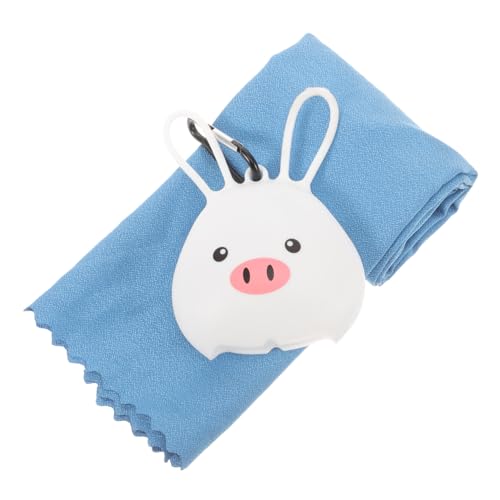 Cabilock Portable Cooling Towels Neck Cooling Towel with Silicone Cover Fast Dry for Sports Workout Travel