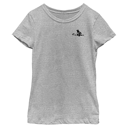 T-shirt Buzz l'Éclair Disney Vintage pour fille en coton rose