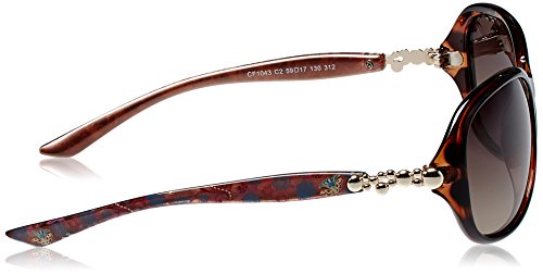 Image of Lee Cooper Round Sunglasses (Brown) (LC9075FOBC2BRN|59)