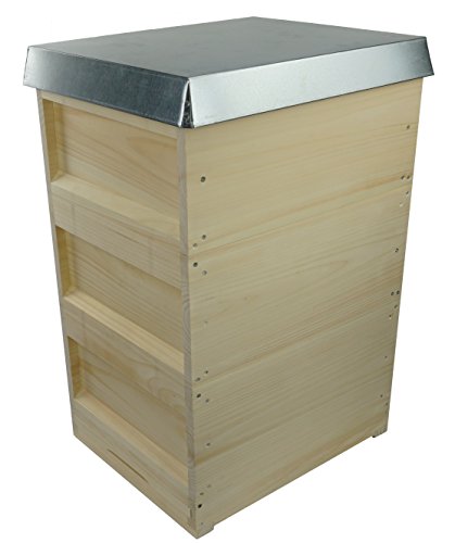 APIFORMES ZN Blechdeckel, Zander Liebig 10 Waben Beute Dach konisch Imkerei Imkereibedarf – Bild 5