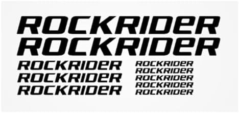 decalbazaar Vinyl Rockrider Mountain Racing Bicycle Bike Body Graphics ...