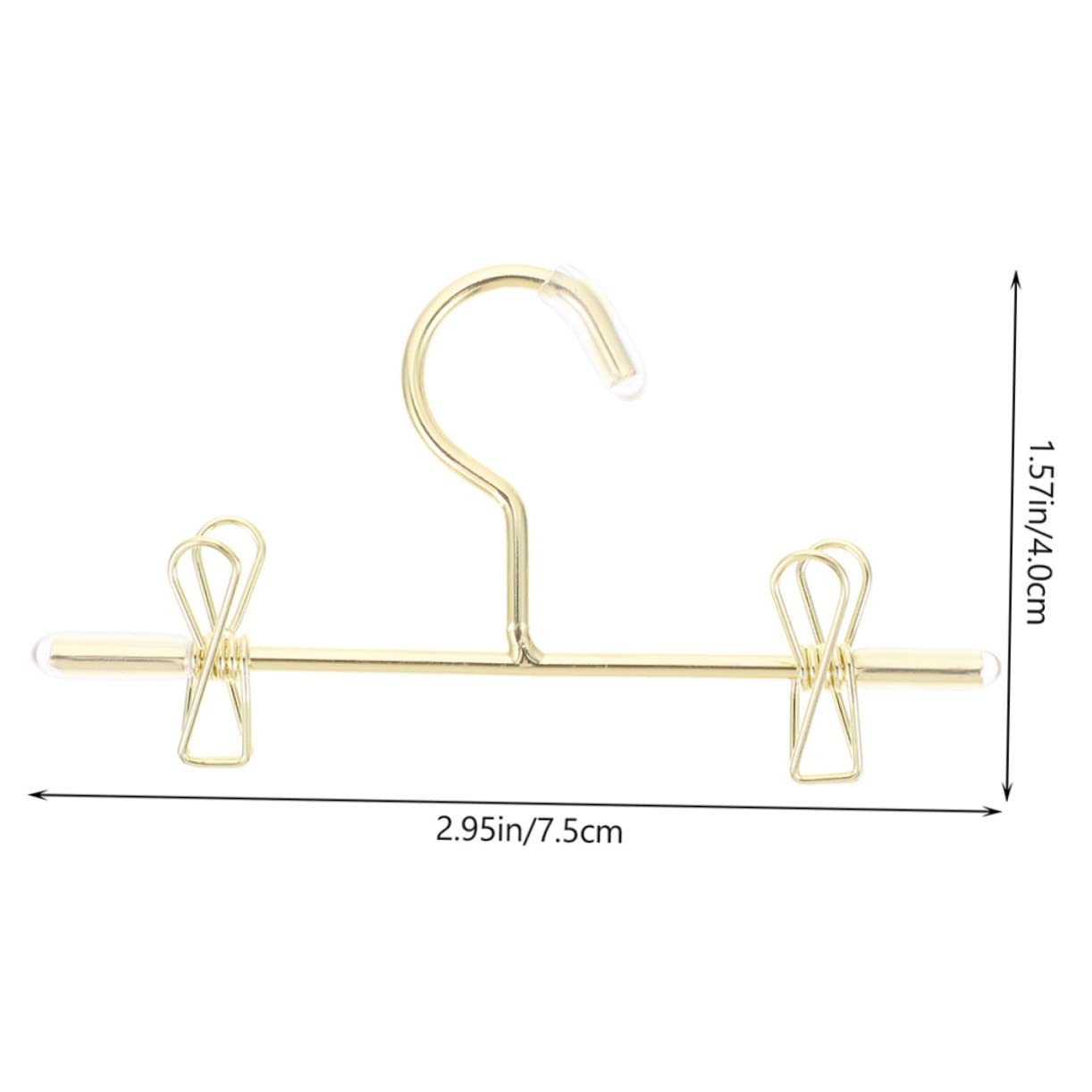 ABOOFAN Mini Perchas para Ropa De Muñecas De Hangers para Decoración De Muñecas Y Exhibición De Vestidos 6 Piezas X 5