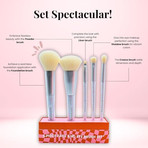 SEPHORA COLLECTION 5Piece Face & Eye Brush Set Best Deals and Price