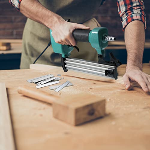 Ripeng 2000 Pieces 18Ga Brad Nails Galvanized Finish Nail - 5/8, 3/4, 1, 1-1/4 Inch-500 Each With Storage Box for Repairing Molding Cabinetry Building Assembly