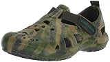 Skechers Boy's Foamies Koolers - Swurlz Water Shoe, Camo, 10 Little Kid
