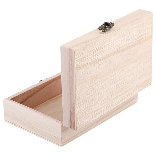 Boîte en bois brut pour ranger vos petits objets sans encombrer l'espace - 4