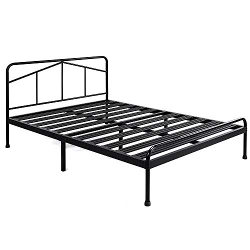 image for Best Price Mattress Queen Bed Frame - Glen 14 Inch Heavy Duty Metal Pl
