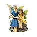 TG,LLC Treasure Gurus Mini Fairy Girl Grandma Reading Figurine Garden Accessory Outdoor Decor Ornament