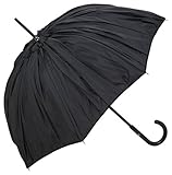 Durchmesser: 94 cm Extravaganter Jean Paul Gaultier Designer Regenschirm mit Einer doppelten Bespannung im Plissee-Look - Made in Paris