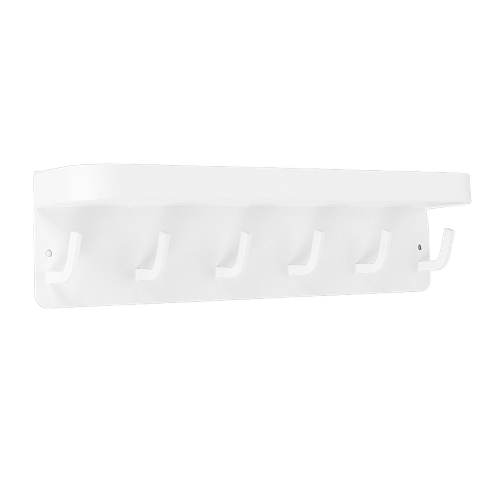 Tixiyu Porta Llaves Multiusos Estilo Minimalista sin Perforaciones Fuerte Gancho para Llaves Montado en la Pared para Entrada de Casa Blanco