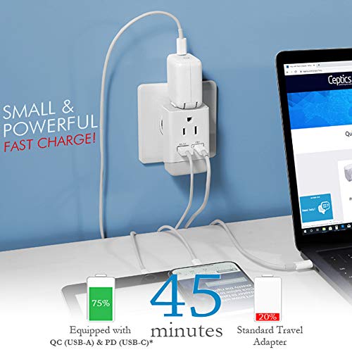 Ceptics AP-14-2PK Israel Travel Adapter 2 Pack Set thumb #5