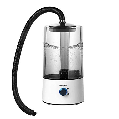 MAKIVI Humidificador de niebla de y anfibios de 4 L con manguera ajustable Terrario Reptil Fogger Accesorios Humidificadores, enchufe del Reino