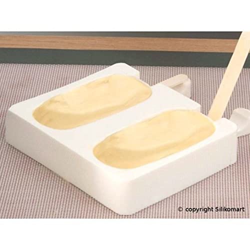 Silikomart Silicone Easy Ice Cream Bar Mold, Set of 2, Classic - Thumbnail 5