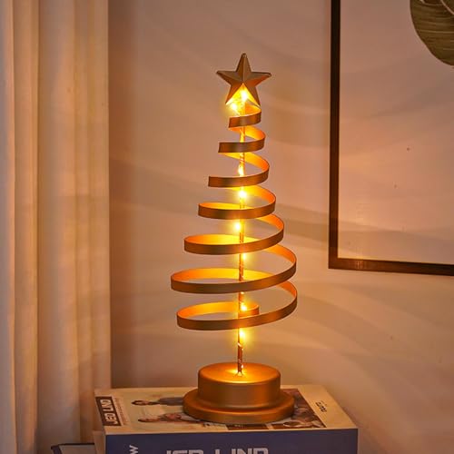 Weihnachtsbaum Metall Mit Beleuchtung, Weihnachtliche Tischdekoration,...