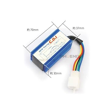 Amazon | PHOENIX レーシング CDI 交流 5ピン 青 ATV バギー