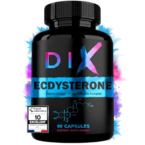 ECDYSTERONE 98% Pure ✗ 1490MG ✗ Absorption Optimal ✗ Haute concentration ✗ Musculation -prise de masse musculaire ✗ Athlètes de compétition ✗