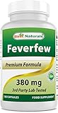 Best Naturals Feverfew 380 mg 180 Capsules