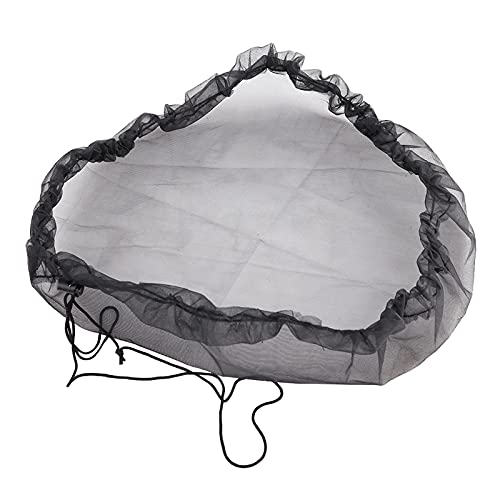 MCDSAJ Mesh Cover for Rain Barrels, rain barrel cover,with Drawstring Rain Butt Net Mosquito Protection Cover Protective Ne(83 cm diameter)