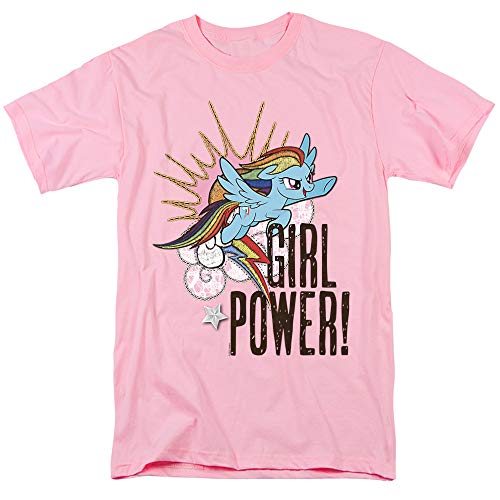 Popfunk Classic My Little Pony Rainbowdash Girl Power T Shirt & Stickers