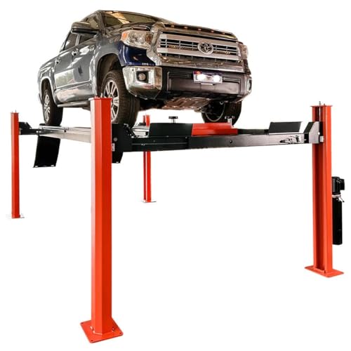 15,000 LBS 4-Post Car Lift with Hydraulic System