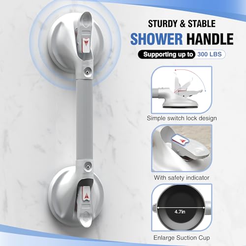 Poignées de douche pour personnes âgées DAILYLIFE de 53,3 cm