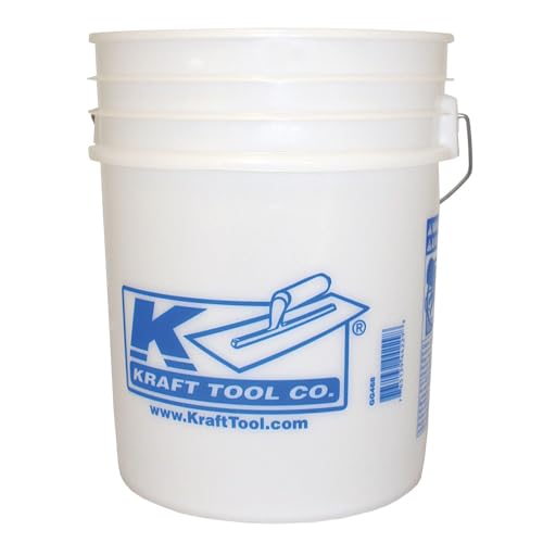 Kraft Tool GG468 Plastic Bucket without Lid, 5-Gallon,Multi