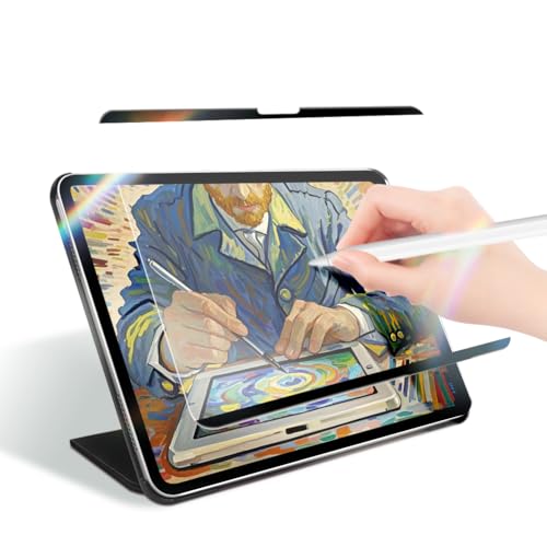 Spallo Magnetic Paper-Feel Screen Protector for iPad Mini 7 (2024) 8.3 Inch & iPad Mini 6 (2021), Write and Draw Like on Paper, Detachable & Reusable Matte Film, High Sensitive