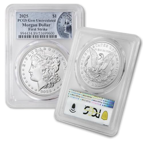American Silver Morgan Dollar Coin Gem Uncirculated (First Strike) 1